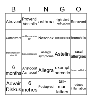 L05 1-10 Bingo Card