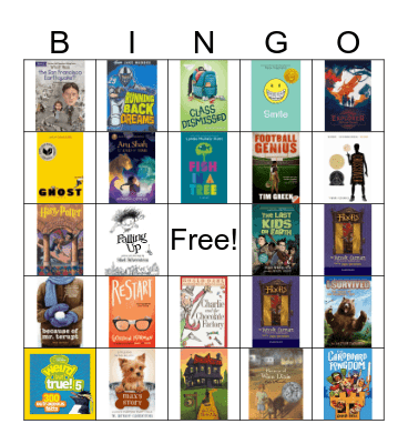 VIS BOOK BINGO Card