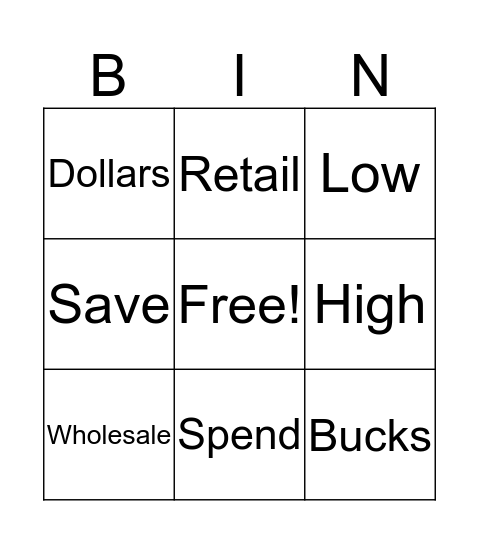 Stress The Deal Bingo Card