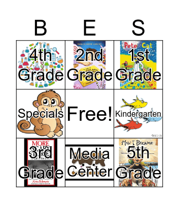 Read, Roar and S'more Literacy Night Bingo Card