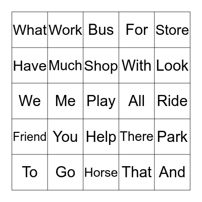 PCI 24-49 Bingo Card