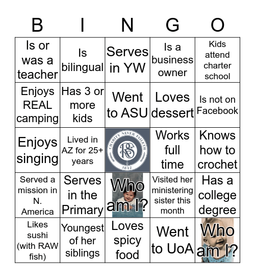 RS Bingo Card