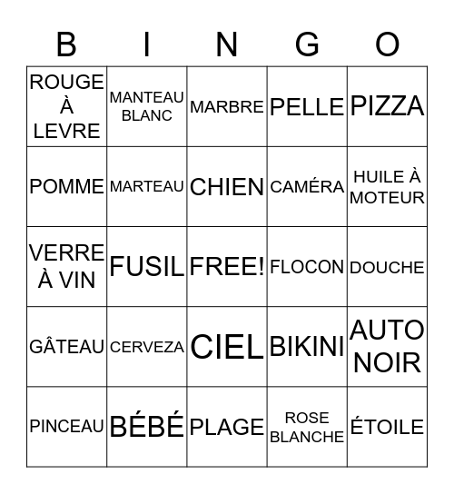 MAGAZINES Bingo Card