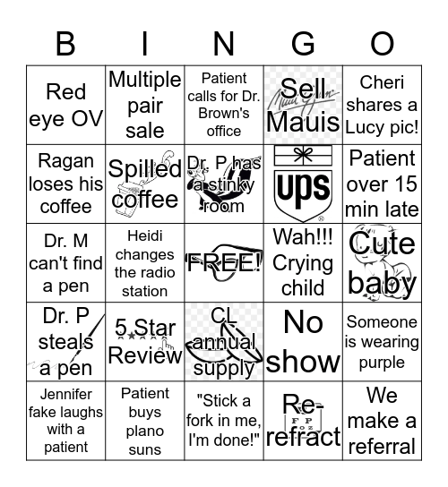 HFEC Bingo! Bingo Card