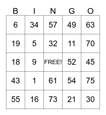 SUHNGUN-KUHTAH PLAYERS Bingo Card