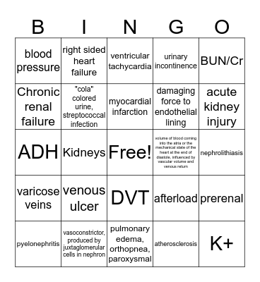 2.28.19 RS #1 renal/cardio pt.1 Bingo Card