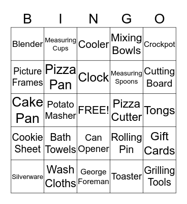 The Future Mr. and Mrs. Bushe Bingo Card
