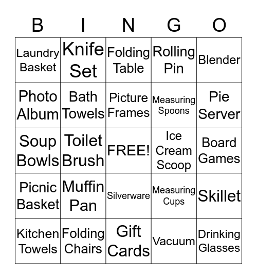 The Future Mr. and Mrs. Bushe Bingo Card