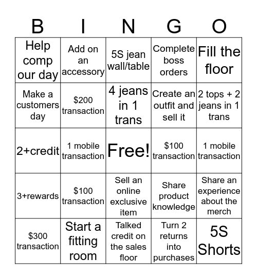 AEO - MARCH MADNESS BINGO  Bingo Card