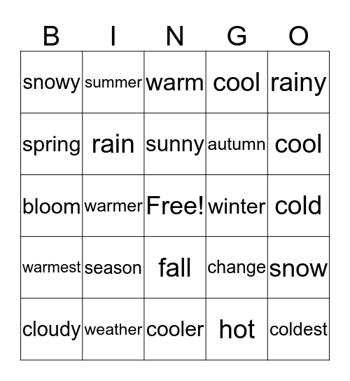 reading key-basic 1-unit-01 new words  Bingo Card