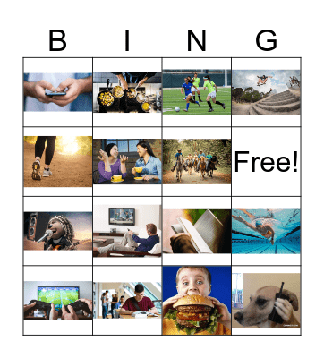 El Presente Progresivo Bingo Card