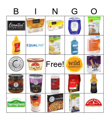 SVU Bingo Card