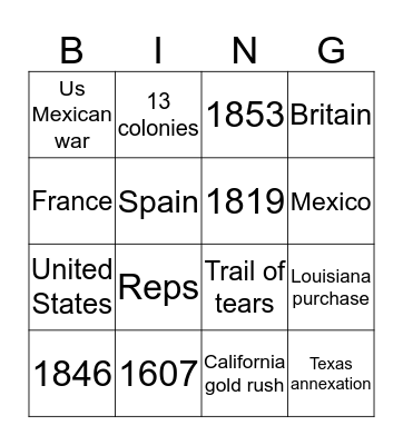 Manifest desteny Bingo Card