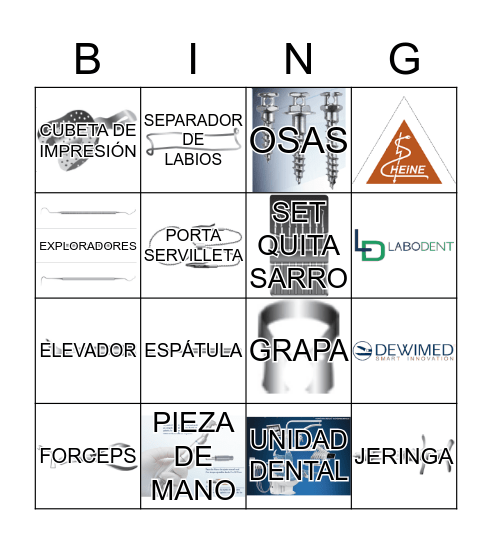 DEWIMED Bingo Card