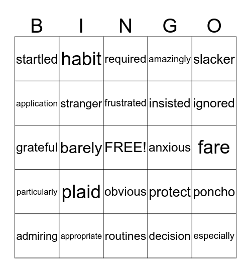 Connections in the Workplace  Bingo Card