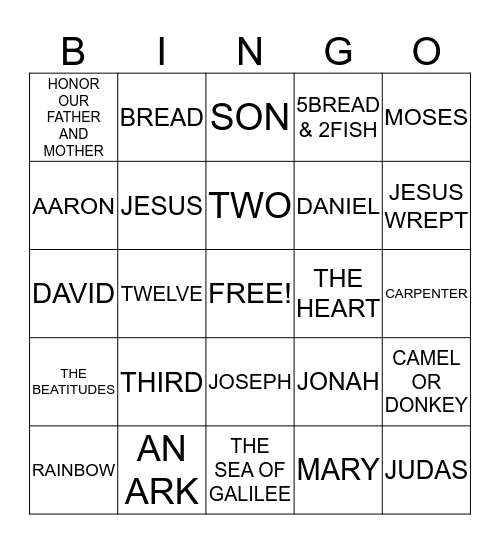 KNOW IT ALL Bingo Card