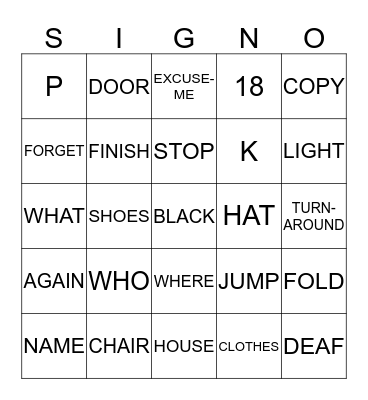 UNIT 1 Bingo Card