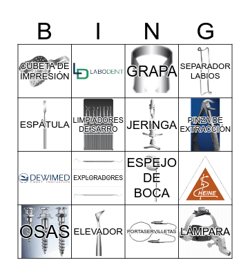 DEWIMED BINGO Card