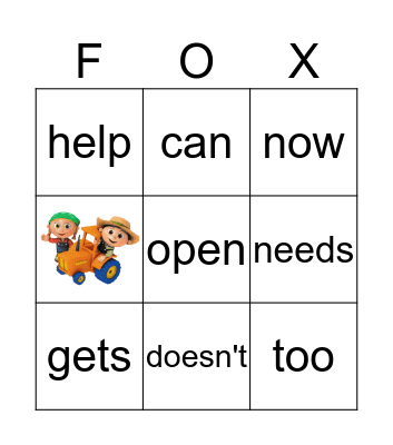 L2 sight words. U4/5/6 Bingo Card