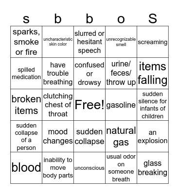 medical bingo  Bingo Card