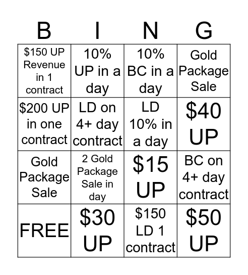 BOCA MARCH BINGO Card