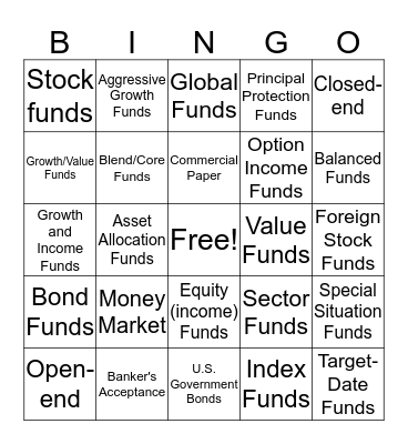 Series 6 Top Off #2 Bingo Card