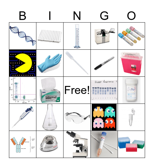 Specialized Testing Lab Week Bingo Card