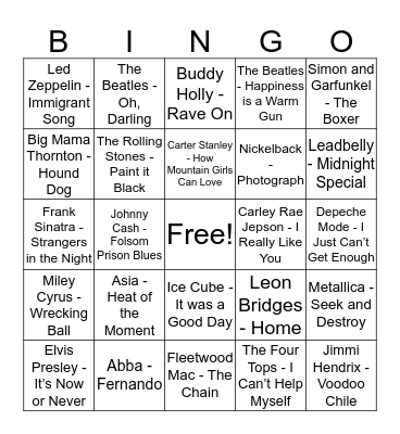 RICKY DIAMONDS PLAYS BINGO  Bingo Card