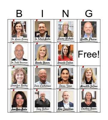 Central Office Who is It Bingo Card