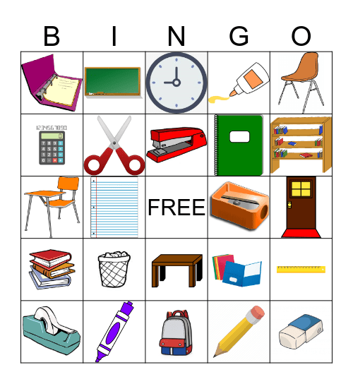 Objects of the Class/ Objectos de la Clase Bingo Card