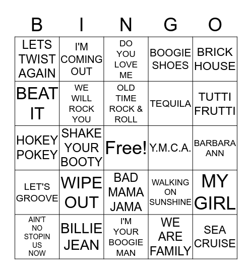 ST. PADDYS FUN BINGO Card