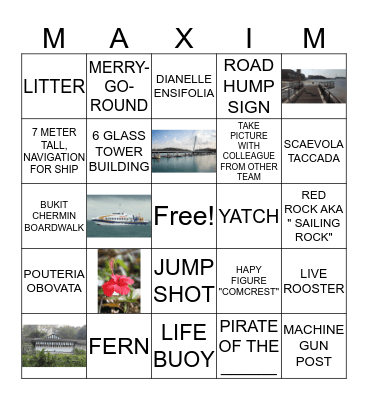 NATURE BINGO Card