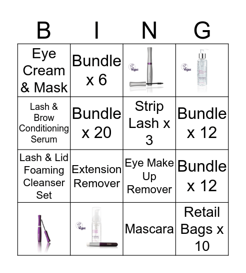 Retail Bingo Card