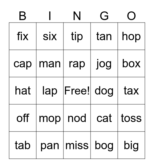 Kasper and Chel'le Bingo Card