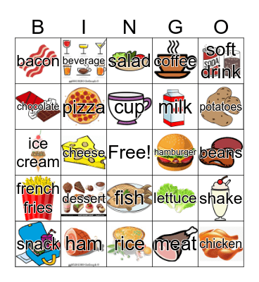 Spanish Bingo Card