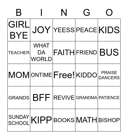VICTORIA'S BIRTHDAY Bingo Card