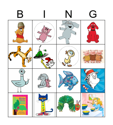 I Love to Read Bingo Card