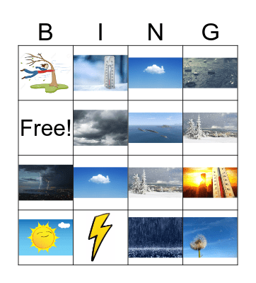 Tiempo Bingo Card