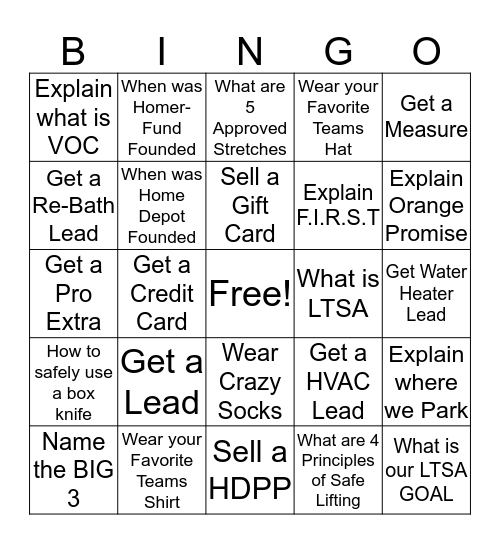 Success Share Bingo  Bingo Card