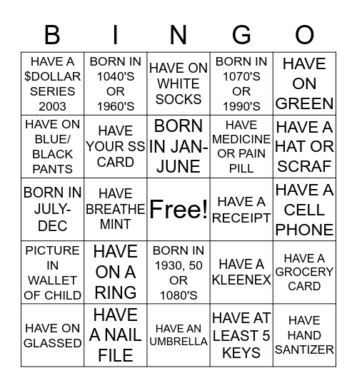 BLUE FLAMES TRAVEL BINGO Card