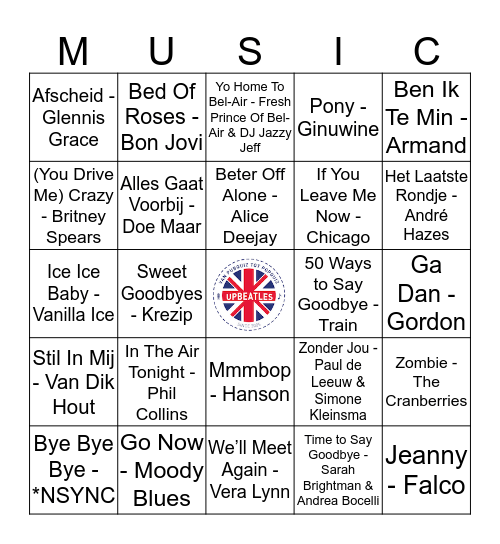 302 Bingo Card