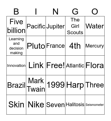 Brutal Bingo Card