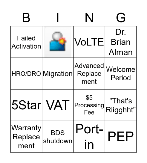 JINGO! Bingo Card