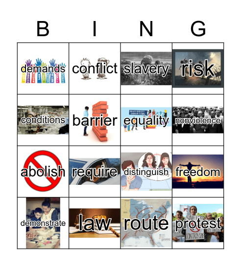 GR5 U4 Parts 1&2 Reach Bingo Card