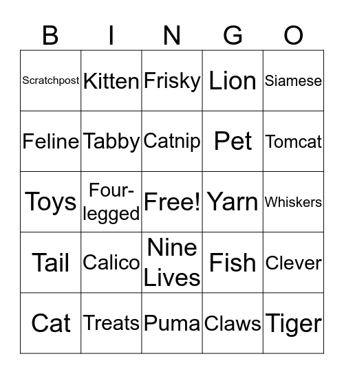 Giveaway Central Bingo Night Bingo Card