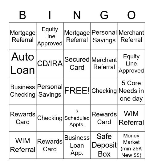 Platform BINGO Card