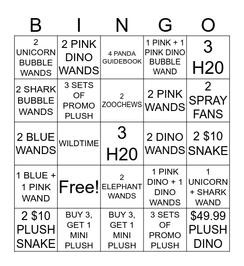 MERCADO Bingo Card