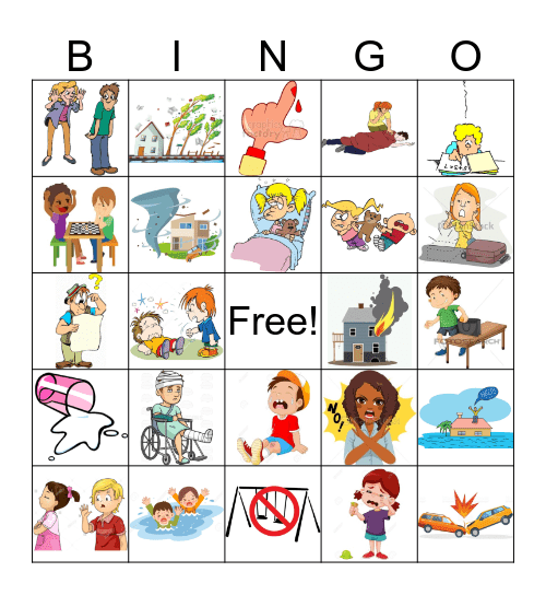 Small, Medium, Big Problems Bingo Card