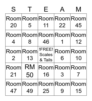 Horizon's Family Night Bingo Card