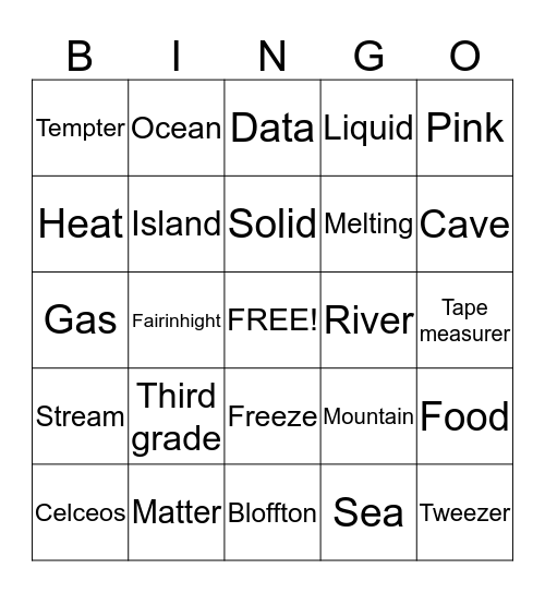 Bingo AnMei! Bingo Card